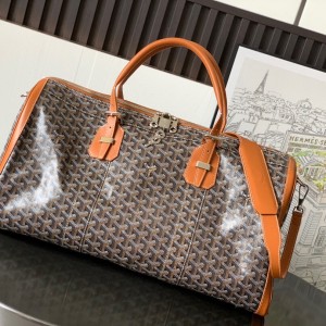 「#6107」Goyard - Black and brown - 0201511 - 26 cm x 26 cm x 50 cm 