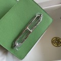 「#4027」Hermes Pig Nose Bag Avocado Green Silver Buckle Roulis 19cm