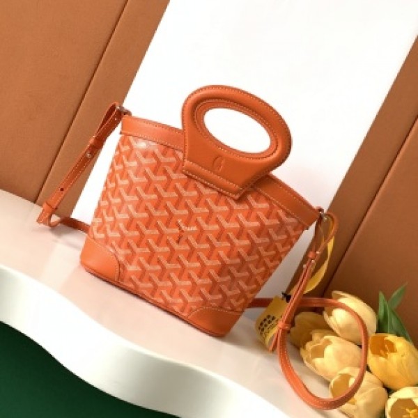 「#6014」 Goyard - orange color - 8313 - 23X8X18.5( CM ) 「#6014」 Goyard - orange color - 8313 - 23X8X18.5( CM )
