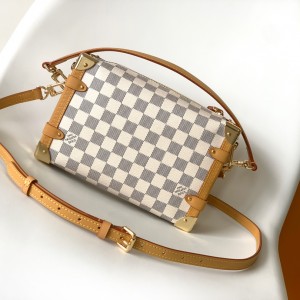 「#0052」Louis Vuitton SIDE TRUNK MM  21x14x6cm 