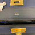 「#4250」Hermès Midnight Blue Kelly Bag Y2424mini 21*16*12cm