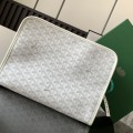 「#6113」Goyard - White - 020801 - 23 cm x 7.5 cm x 29.5 cm