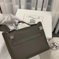「#4251」 Hermes Pewter Gray Kelly Bag Y2424mini 21*16*12cm 「#4251」 Hermes Pewter Gray Kelly Bag Y2424mini 21*16*12cm