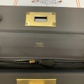 「#4251」 Hermes Pewter Gray Kelly Bag Y2424mini 21*16*12cm 「#4251」 Hermes Pewter Gray Kelly Bag Y2424mini 21*16*12cm