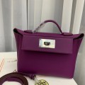 「#4253」 Hermès Anemone Purple Kelly Bag Y2424mini 21*16*12cm 「#4253」 Hermès Anemone Purple Kelly Bag Y2424mini 21*16*12cm