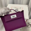 「#4253」 Hermès Anemone Purple Kelly Bag Y2424mini 21*16*12cm 「#4253」 Hermès Anemone Purple Kelly Bag Y2424mini 21*16*12cm