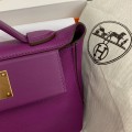 「#4253」 Hermès Anemone Purple Kelly Bag Y2424mini 21*16*12cm 「#4253」 Hermès Anemone Purple Kelly Bag Y2424mini 21*16*12cm
