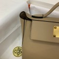 「#4254」 Hermès Milk Tea Kelly Bag Gold Buckle Y2424mini 21*16*12cm 「#4254」 Hermès Milk Tea Kelly Bag Gold Buckle Y2424mini 21*16*12cm