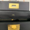 「#4255」Hermès Black Kelly Bag Gold Buckle Y2424mini 21*16*12cm 「#4255」Hermès Black Kelly Bag Gold Buckle Y2424mini 21*16*12cm