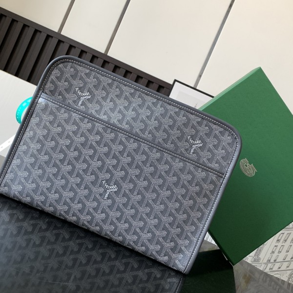 「#6120」Goyard - grey - 020801 - 23 cm x 7.5 cm x 29.5 cm