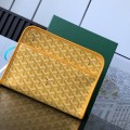 「#6123」Goyard - yellow - 020802 - 19 cm x 7 cm x 24.5 cm