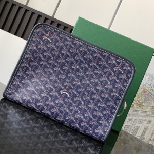 「#6125」Goyard - dark blue - 020802 - 19 cm x 7 cm x 24.5 cm 