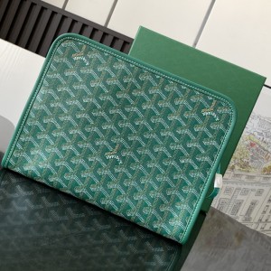 「#6128」Goyard - green - 020802 - 19 cm x 7 cm x 24.5 cm 