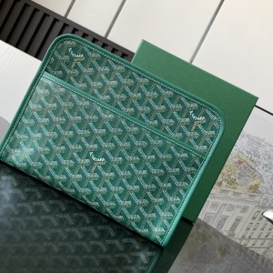 「#6128」Goyard - green - 020802 - 19 cm x 7 cm x 24.5 cm 