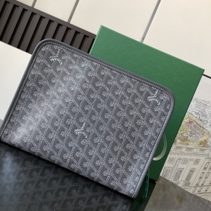 「#6130」Goyard - grey - 020802 - 19 cm x 7 cm x 24.5 cm 
