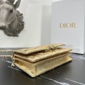 「#2170」 dior 1128 gold 21×11.5×4.5cm