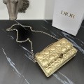 「#2170」 dior 1128 gold 21×11.5×4.5cm