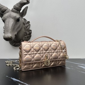 「#2174」 dior 1128 Gold Bronze 21×11.5×4.5cm 