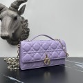 「#2176」 dior 1128 Light purple 21×11.5×4.5cm