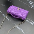 「#2178」 dior 1128 Purple  21×11.5×4.5cm