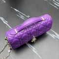 「#2178」 dior 1128 Purple  21×11.5×4.5cm