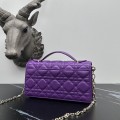 「#2178」 dior 1128 Purple  21×11.5×4.5cm