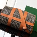 「#6141」Goyard - black and brown - 020248 - 40 cm x 23 cm x 23 cm