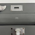 「#4266」Hermès Cumulonimbus Gray Kelly Bag Silver Buckle Y2424mini 21*16*12cm 「#4266」Hermès Cumulonimbus Gray Kelly Bag Silver Buckle Y2424mini 21*16*12cm
