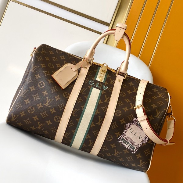 「#0063」Louis Vuitton Keepall Bandoulière 45 P01944  27 x 20 x 45