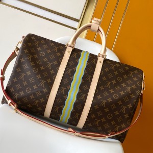 「#0064」Louis Vuitton  Keepall Bandoulière 50 P01945  29 x 23 x 50 