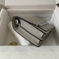 「#4036」Hermes Pig Nose Bag Pearl Grey Silver Buckle Roulis 19cm 「#4036」Hermes Pig Nose Bag Pearl Grey Silver Buckle Roulis 19cm