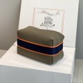 「#4274」 Hermes Elephant Gray/Dark Blue 
