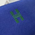 「#4275」 Hermès Blue Trousse Bride-A-Brace bag  25*21*14cm