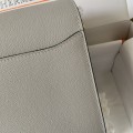 「#4036」Hermes Pig Nose Bag Pearl Grey Gold Buckle Roulis 19cm 「#4036」Hermes Pig Nose Bag Pearl Grey Gold Buckle Roulis 19cm