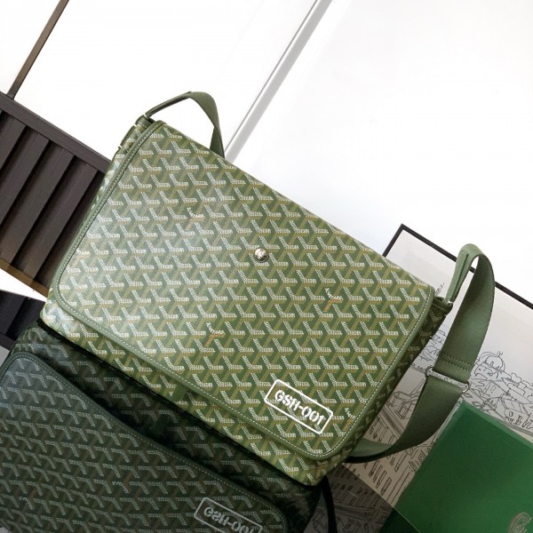 「#6186」Goyard - 020192- 39 × 13 × 26 (CM) - khaki green