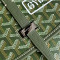 「#6188」Goyard - 8016 - 16 cm × 7 cm × 22 cm - khaki green