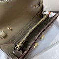 「#4306」 Hermès Elephant Grey Constance Gold Buckle Crossbody Bag 20cm 「#4306」 Hermès Elephant Grey Constance Gold Buckle Crossbody Bag 20cm