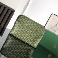 「#6190」Goyard - 020800 - 21 cm x 7 cm x 16 cm - khaki green