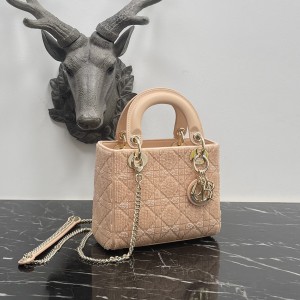 「#2183」 dior 0505  Flax Gold 17 x 15 x 7 cm