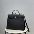 「#4326」Hermès Black Herbag 31CM