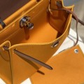 「#4328」 Hermès Turmeric Herbag 31CM 「#4328」 Hermès Turmeric Herbag 31CM