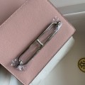 「#4040」Hermes Pig Nose Bag Roulis Girlish Pink Silver Buckle 19cm 「#4040」Hermes Pig Nose Bag Roulis Girlish Pink Silver Buckle 19cm