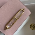 「#4042」Hermes Pig Nose Bag Roulis Girlish Pink Gold Buckle 19cm