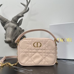 「#2192」 dior 1166  pink  19 x 13 x 4.5cm
