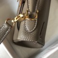「#4002」 Hermes Elephant Gray Mini Kelly 20cm