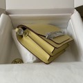 「#4043」Hermes Pig Nose Bag Roulis Lemon Yellow Silver Buckle 19cm