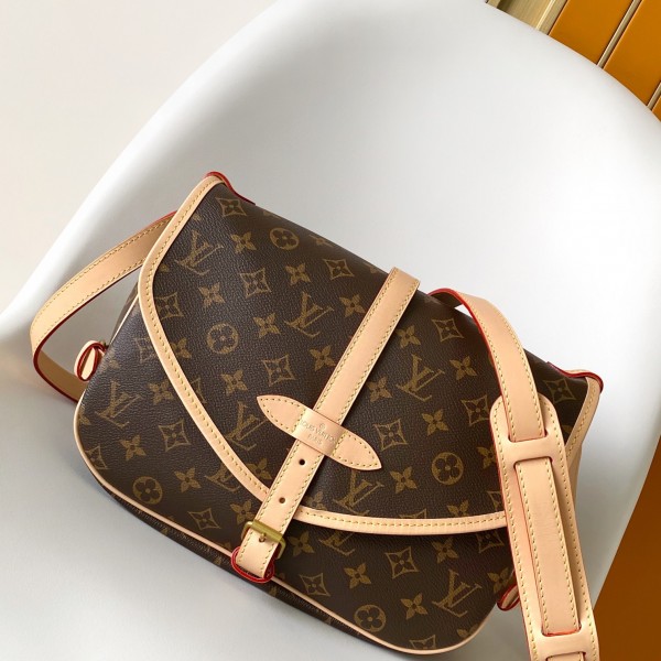 「#0137」Louis Vuitton SAUMUR  M40710  28x11x20cm